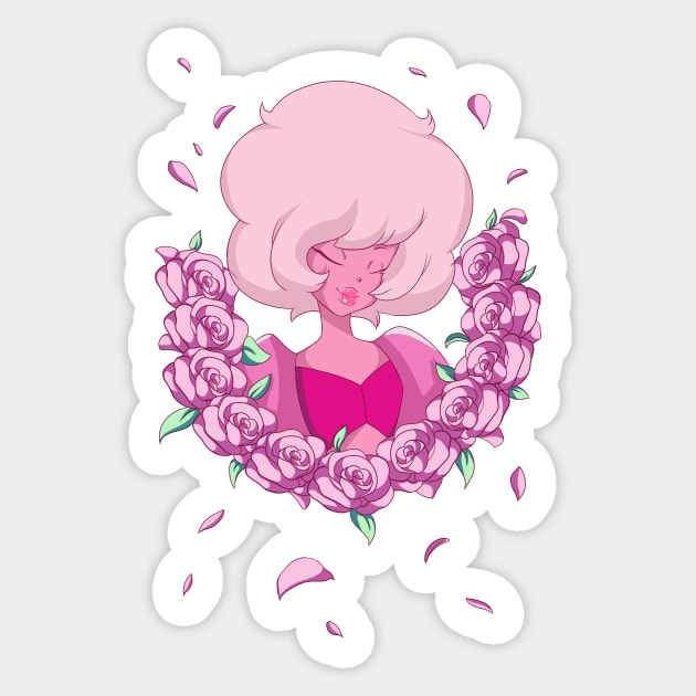 Pink Diamond Fanart! Sticker by Littlepancake